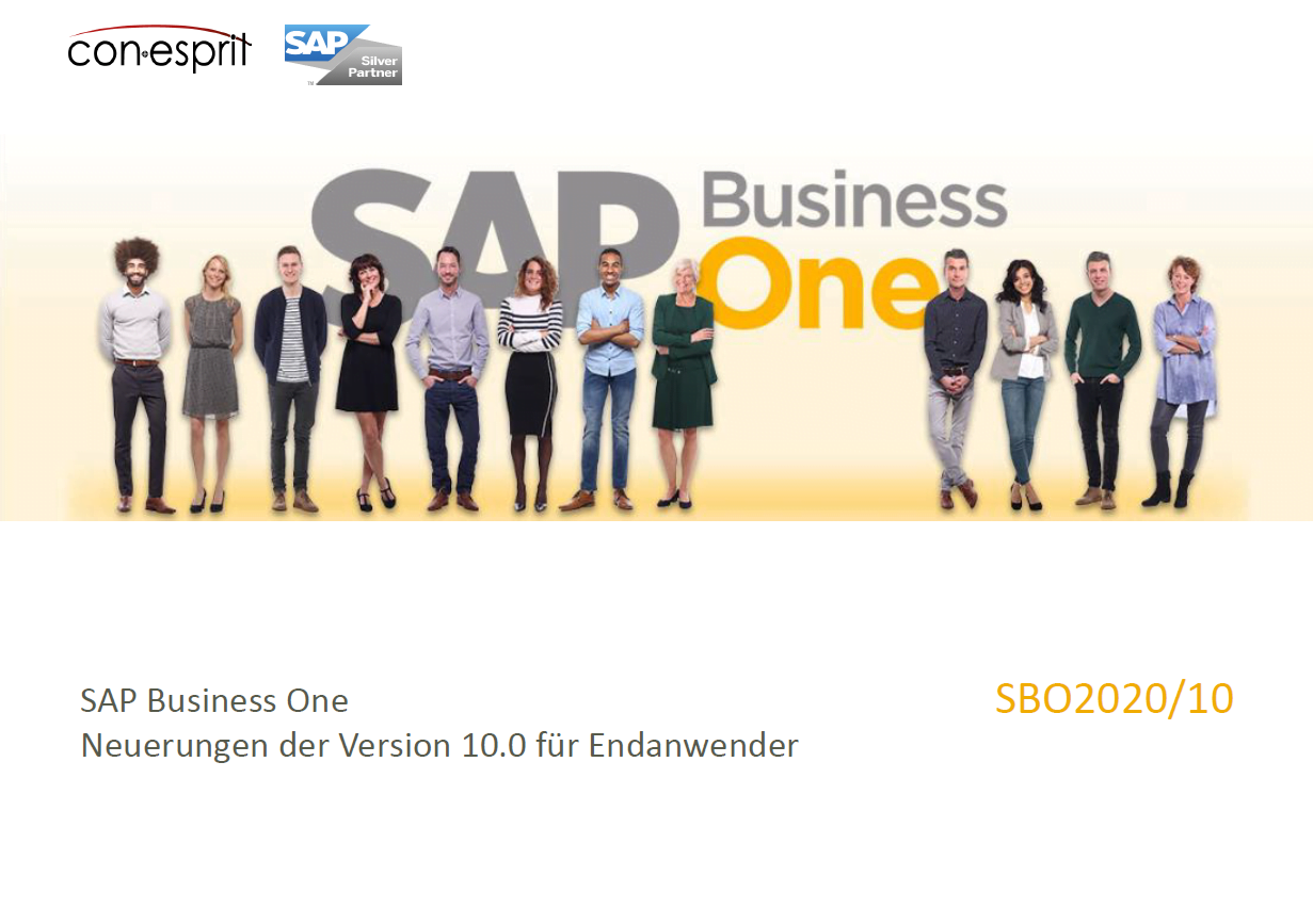 SAP Business One Neuerungen