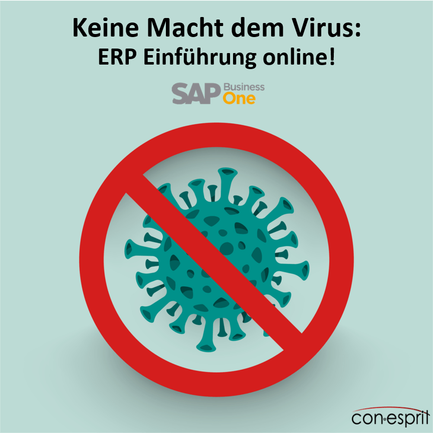 Corona und SAP Business One Virus und SAP Business One